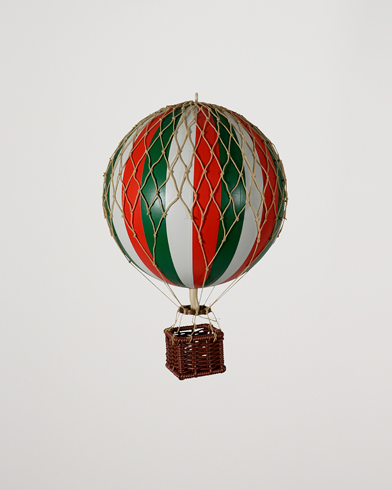 Herre | Pyntegjenstander | Authentic Models | Travels Light Balloon Green/Red/White