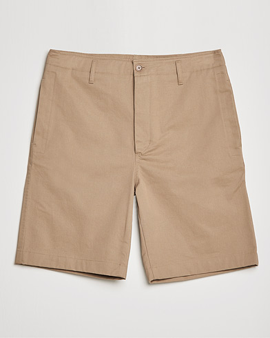 Herre | Shorts | Filippa K | Flynn Cotton Shorts Dark Khaki
