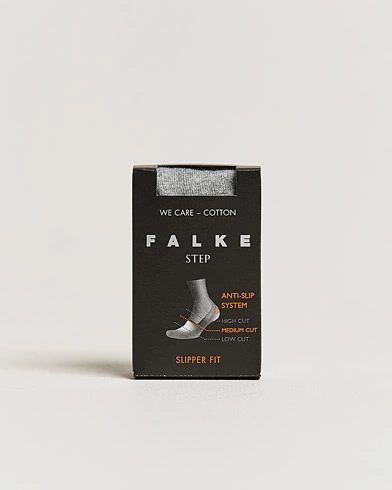 Herre |  | Falke | Step In Box Loafer Sock Grey