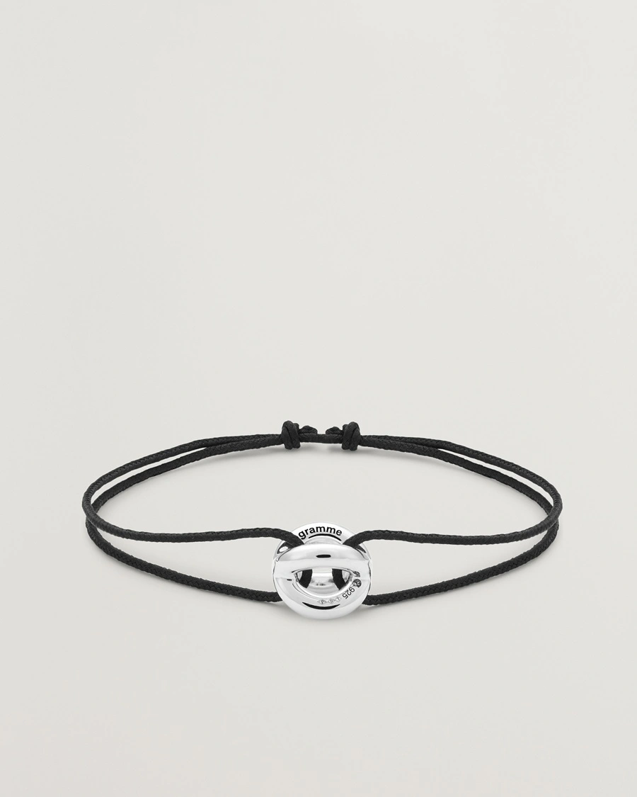 Herre | Luxury Classics | LE GRAMME | Entrelacs Cord Bracelet Sterling Silver 3g