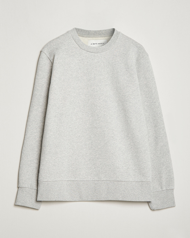 Økologisk |  Shaw Sturdy Fleece Sweatshirt Grey