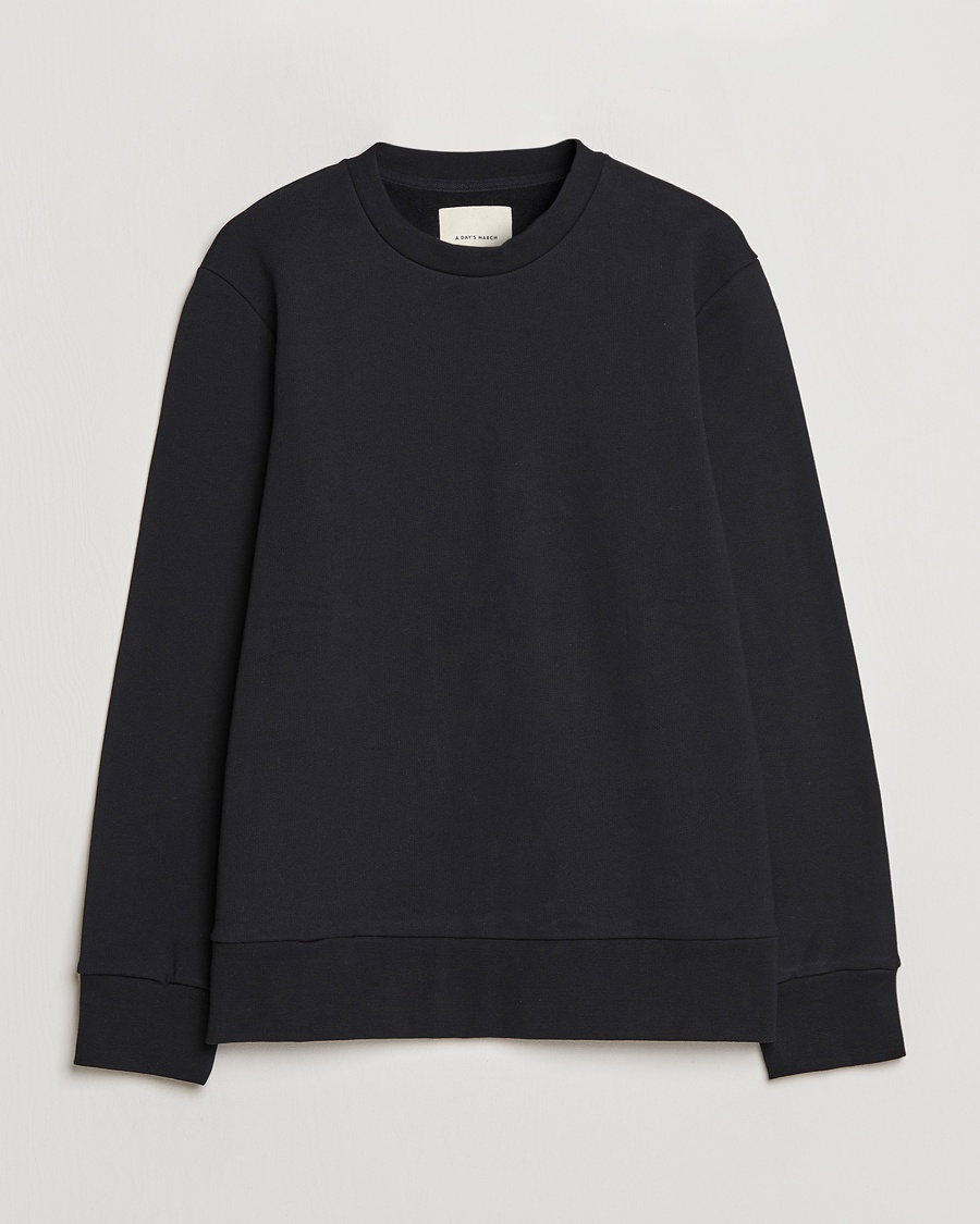Herre | | A Day's March | Shaw Sturdy Fleece Sweatshirt Black