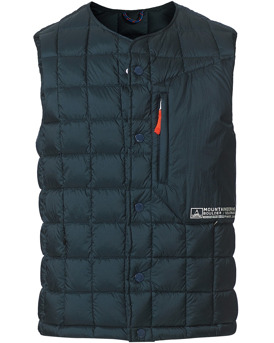 Holubar Hudson Padded Nylon Vest Navy Holubar Hudson Padded Nylon Vest Navy