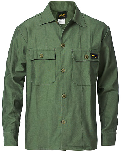 Herre | An overshirt occasion | Stan Ray | 2 Pocket Shirt Olive Sateen