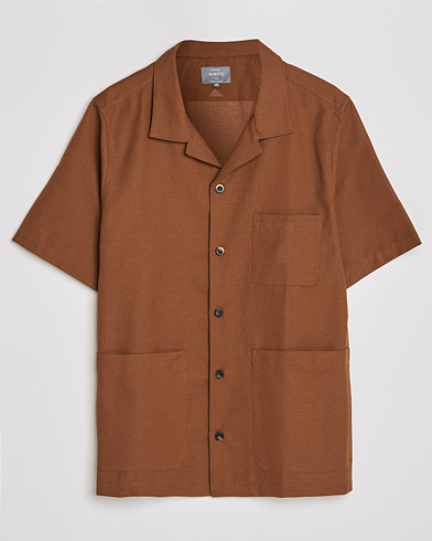 Herre | Kortermede skjorter | Private White V.C. | 3 Pocket Cruiser Shirt Cinnamon