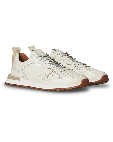 Herre | Hvite sneakers | Buttero | Futura Calf Leather Sneaker Off White