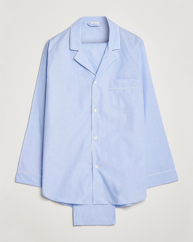 Herre | Klær | Zimmerli of Switzerland | Mercerized Cotton Pyjamas Light Blue