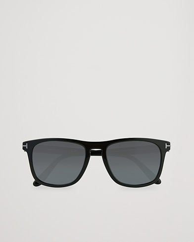 Herre |  | Tom Ford | Gerard Polarized Sunglasses Shiny Black/Smoke