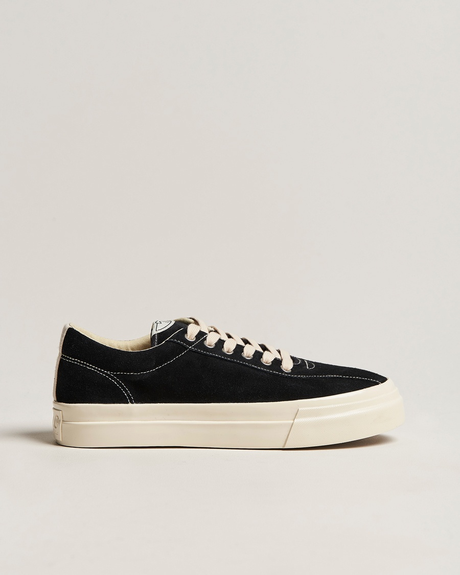 Stepney Workers Club Dellow Suede Sneaker Black/Ecru – Svart
