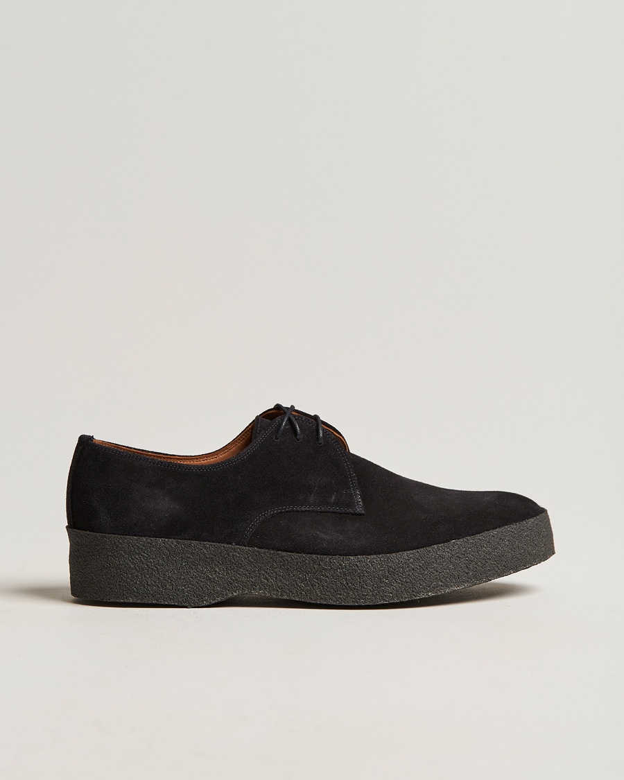  Gibson Lo Top Derby Black Suede