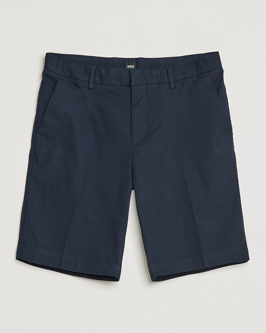 Herre | | BOSS | Slice Chino Shorts Dark Blue