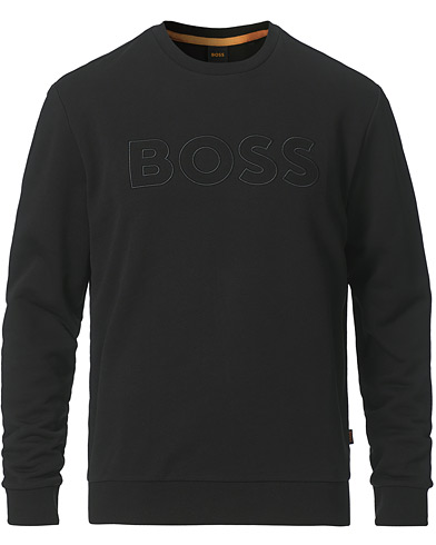 Herre |  | BOSS Casual | Welogocrew Sweatshirt Black