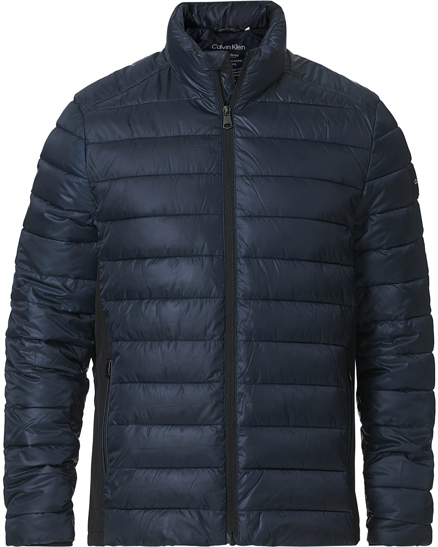 Herre | | Calvin Klein | Recycled Side Logo Down Jacket Navy
