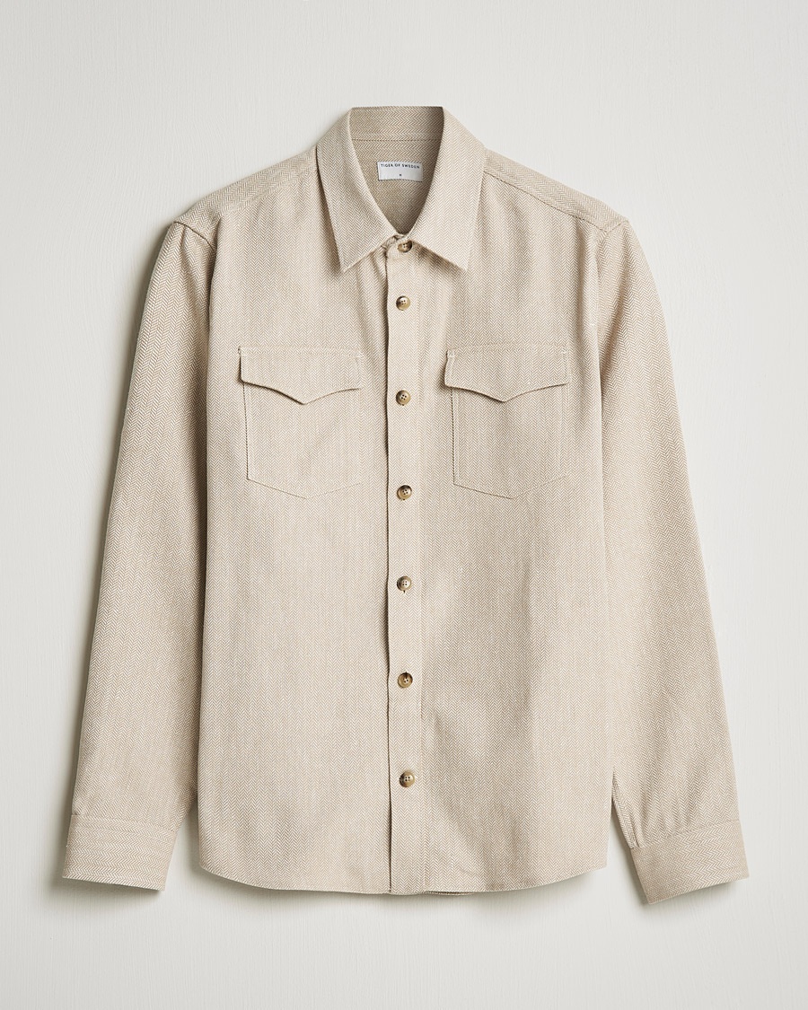 Tiger of Sweden Arnoup Overshirt Feather Tiger of Sweden Arnoup Overshirt Feather