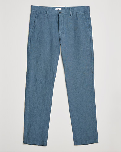 Herre |  | NN07 | Karl Linen Trousers Dust Blue