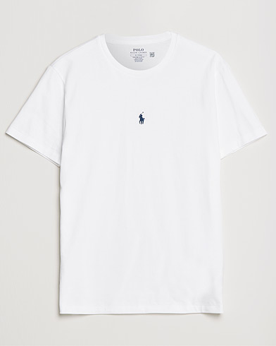 Herre | Kortermede t-shirts | Polo Ralph Lauren | Chest Crew Neck Tee White