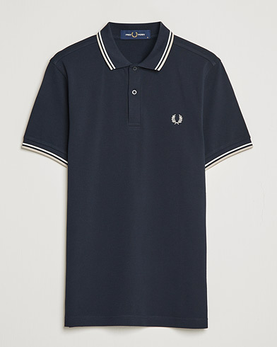 Herre | Pikéer | Fred Perry | Twin Tip Polo Navy