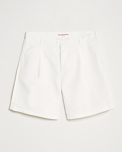Herre | Chinosshorts | Orlebar Brown | Searose Linen/Cotton Shorts White Sand
