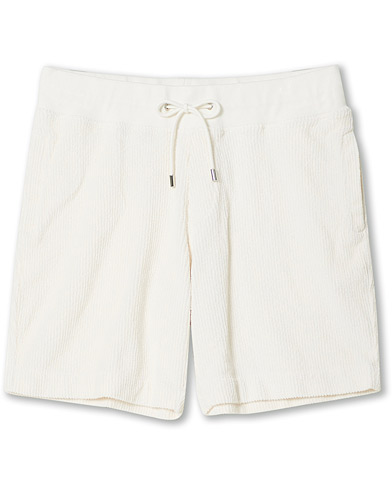 Herre |  | Orlebar Brown | Afador DN Towelling Racked Shorts White Sand