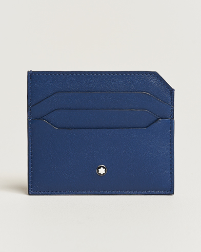 Herre |  | Montblanc | Meisterstück Selection Soft Card Holder 6cc Cobalt Blue