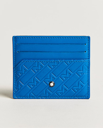 Herre | Lommebøker | Montblanc | M Gram Leather Card Holder 6cc Blue
