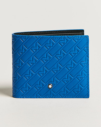 Herre |  | Montblanc | M Gram Leather Wallet 8cc Blue