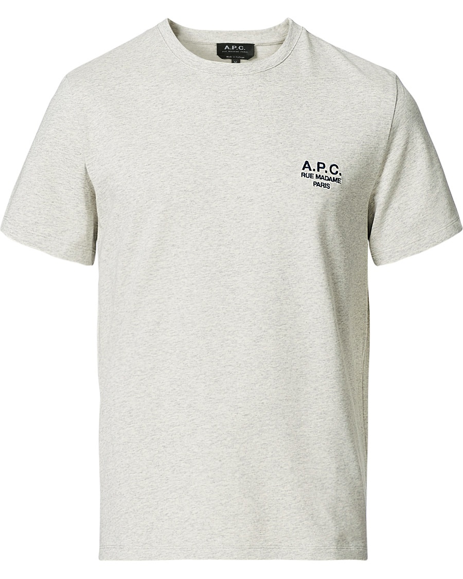 Herre | | A.P.C. | Raymond T-Shirt Heather Grey