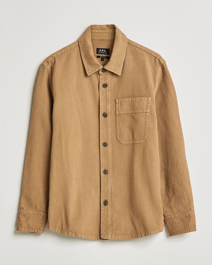 Herre | | A.P.C. | Basile Overshirt Brown
