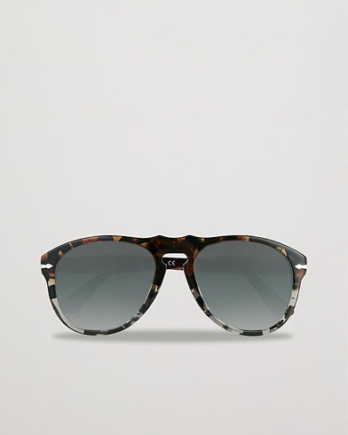 Herre | Buede solbriller | Persol | 0PO0649 Sunglasses Brown/Grey Tortoise