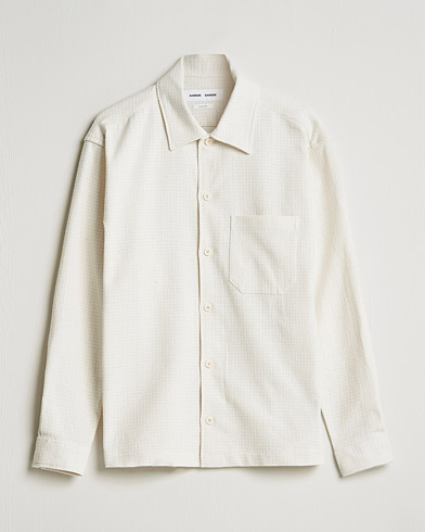 Herre | Skjorter | Samsøe & Samsøe | Castor Recycled Cotton Shirt Cream