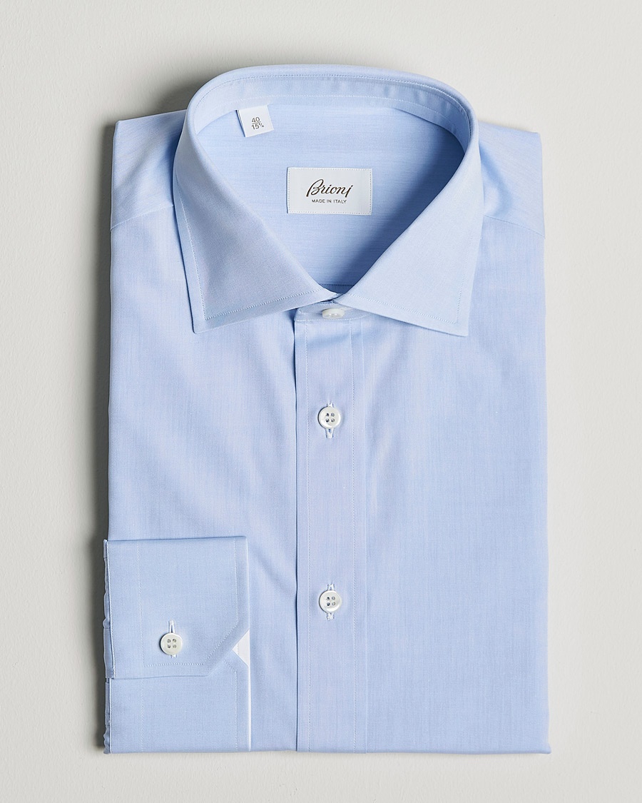 Herre | | Brioni | Slim Fit Dress Shirt Light Blue