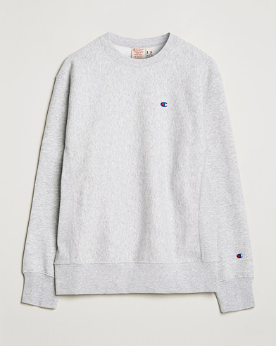Herre |  | Champion | Reverse Weave Soft Fleece Sweatshirt Grey Melange