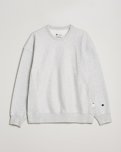 Herre | Grå gensere | Champion | Heritage Garment Dyed Sweatshirt Grey Melange