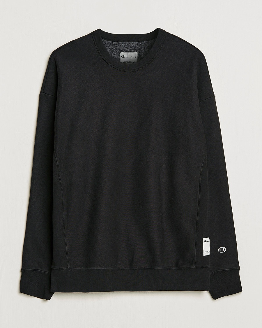 Herre | | Champion | Heritage Garment Dyed Sweatshirt Black