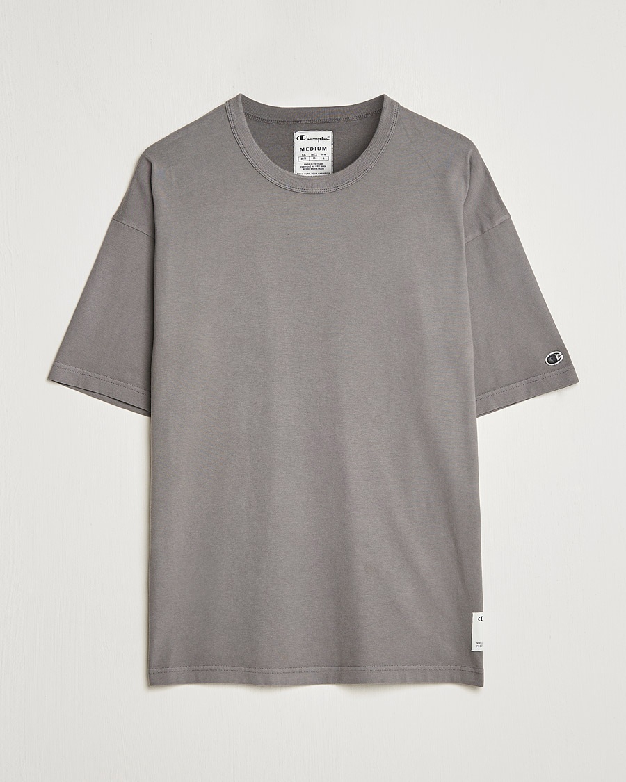 Herre | | Champion | Heritage Garment Dyed T-Shirt Dark Grey