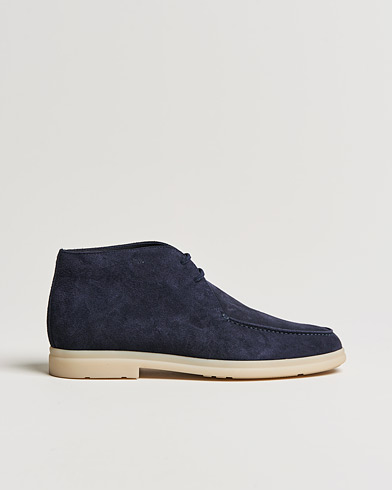 Herre |  | Church's | Cashmere Lined Chukka Boots Navy