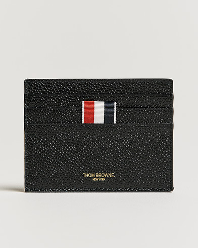 Herre | Contemporary Creators | Thom Browne | Double Sided Card Holder Black