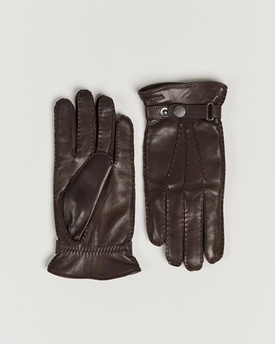 Herre | Assesoarer | Hestra | Jake Wool Lined Buckle Glove Espresso