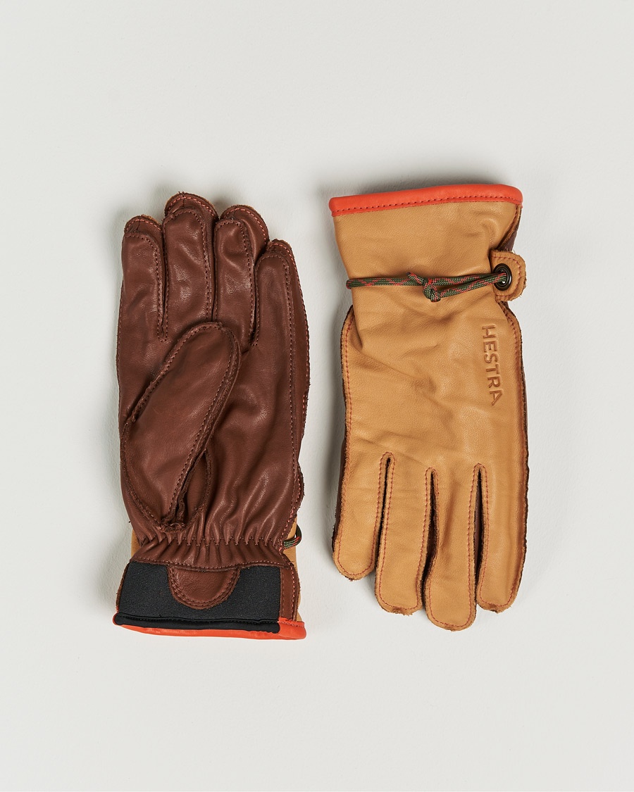 Hestra Wakayama Leather Ski Glove Cognac/Brown – Brun