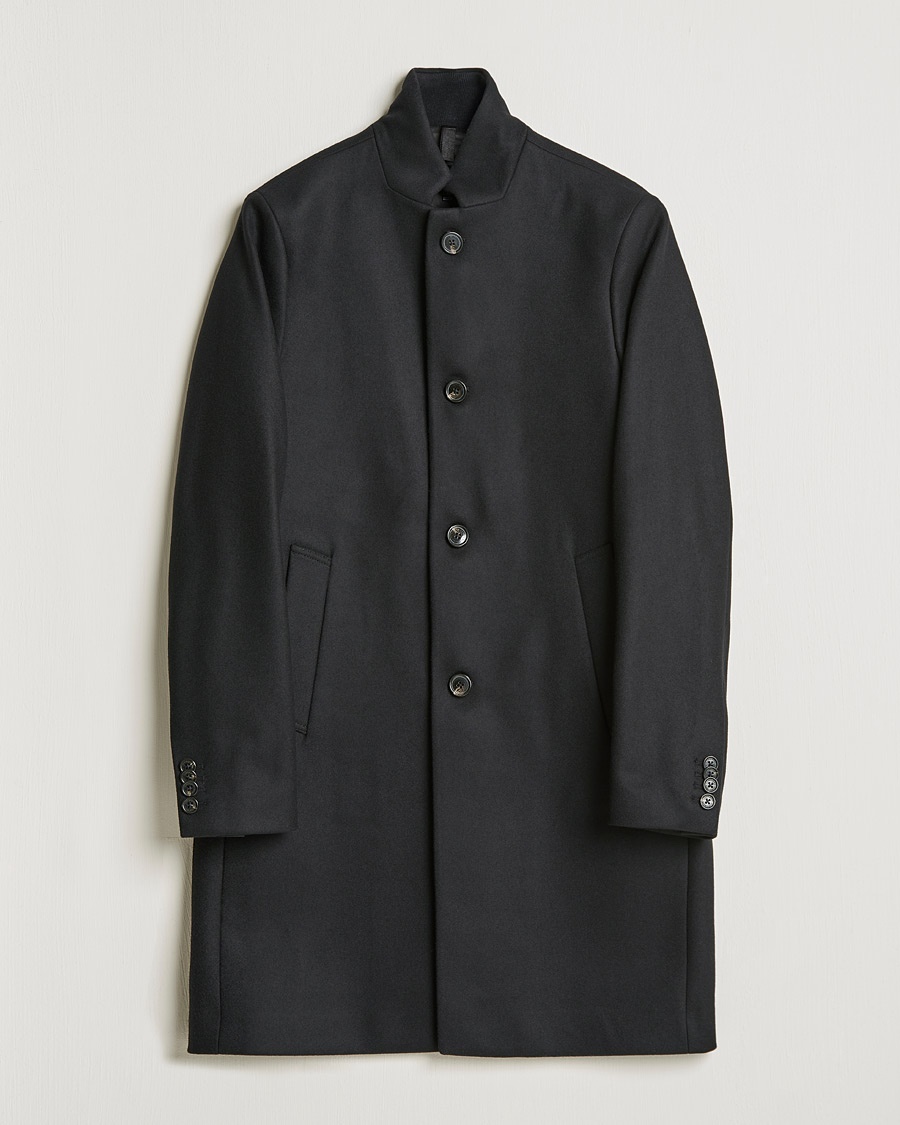 Herre | J.Lindeberg | J.Lindeberg | Holger 2.0 Melton Coat Black
