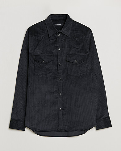 Herre | Skjorter | J.Lindeberg | Tarp Cord Western Overshirt Black