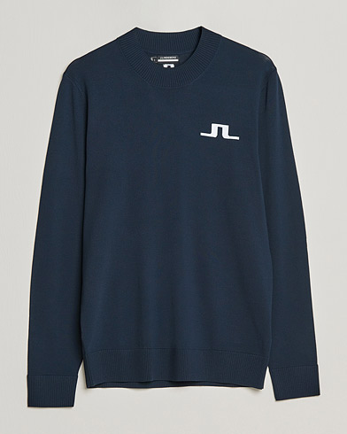 Herre | Pullovers rund hals | J.Lindeberg | Gus Knitted Golf Sweater Navy