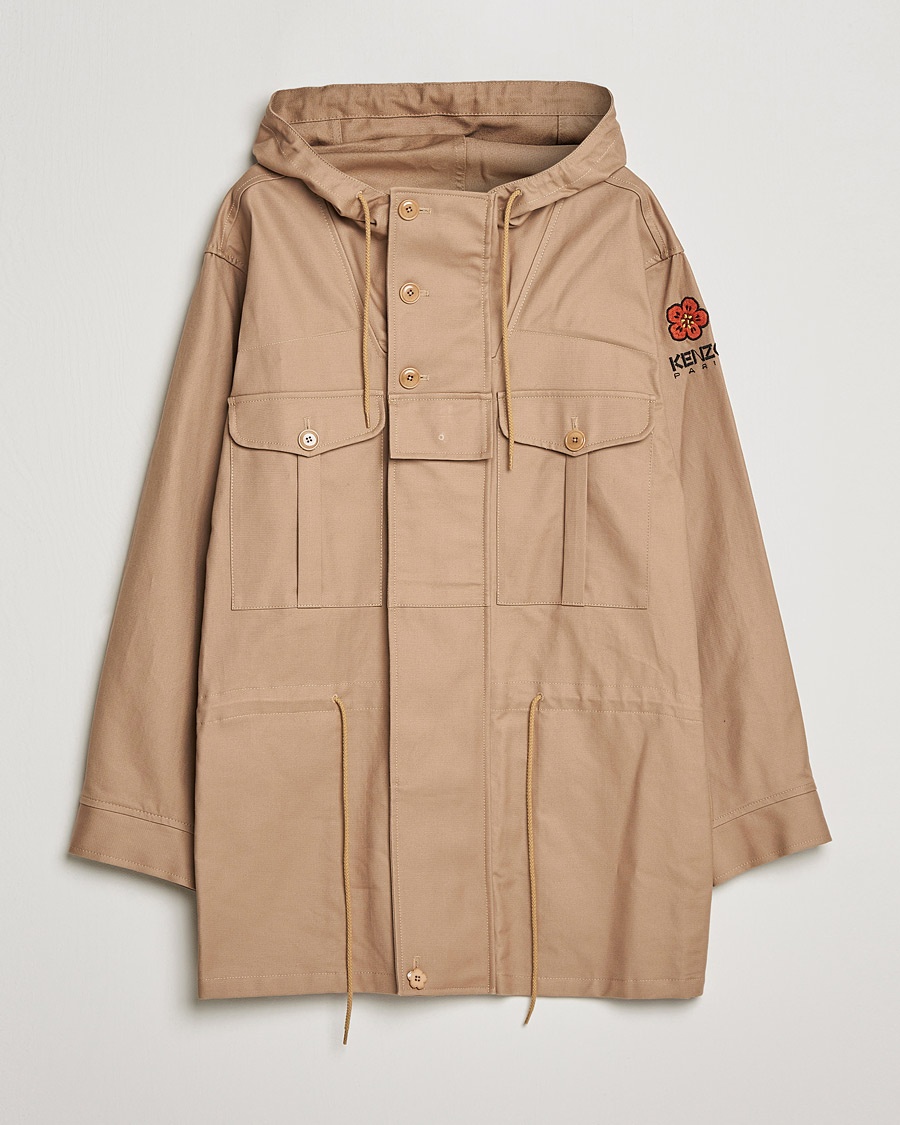 Herre | KENZO | KENZO | Military Parka Beige