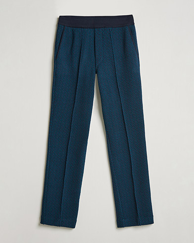 Herre |  | Missoni | Zig Zag Knitted Trousers Navy