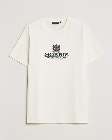 Herre | Avdelinger | Morris | Trevor Logo T-shirt Off White