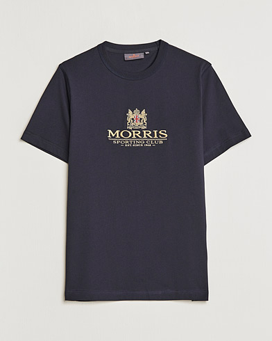 Herre |  | Morris | Trevor Logo T-shirt Navy