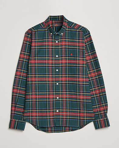Herre | Flanellskjorter | Morris | Brushed Flannel Checked Shirt Multi