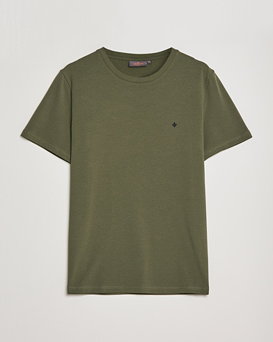 Herre | T-Shirts | Morris | James Crew Neck T-shirt Olive