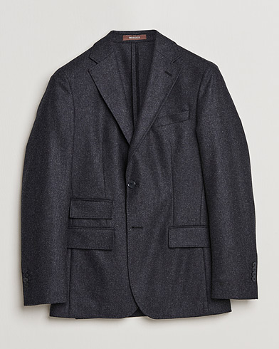 Herre | Morris Heritage | Morris Heritage | Keith Flannel Suit Blazer Grey