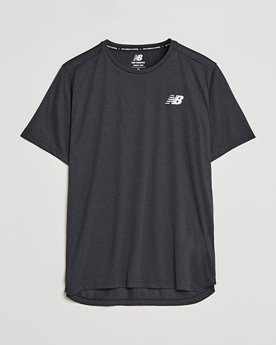 Herre | T-Shirts | New Balance Running | Impact Run Short Sleeve T-Shirt Black